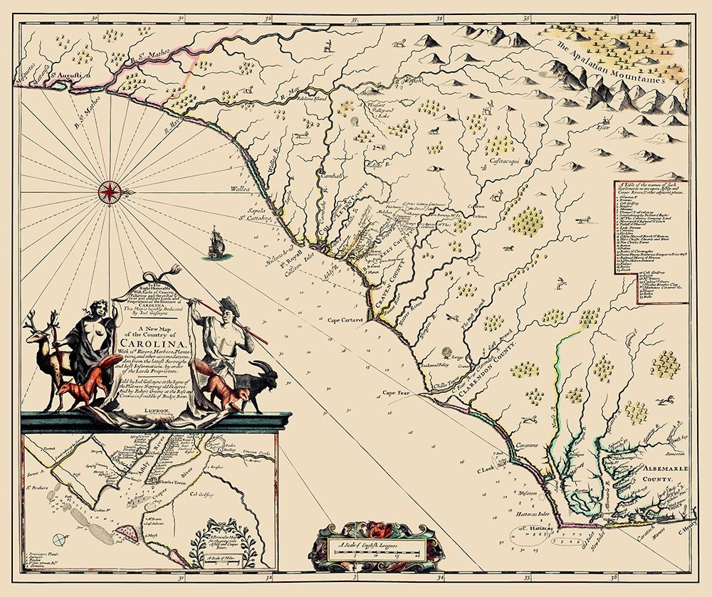 Carolina - 1682