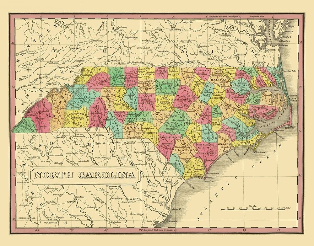 North Carolina - Finley 1831