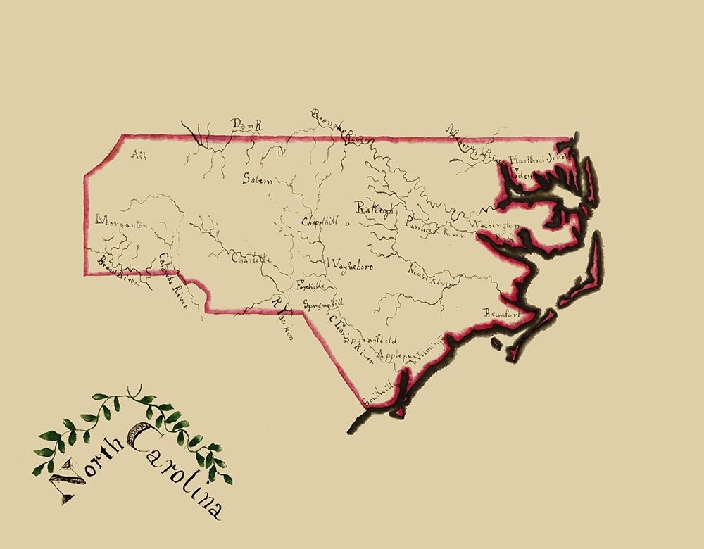 North Carolina - Henshaw 1828