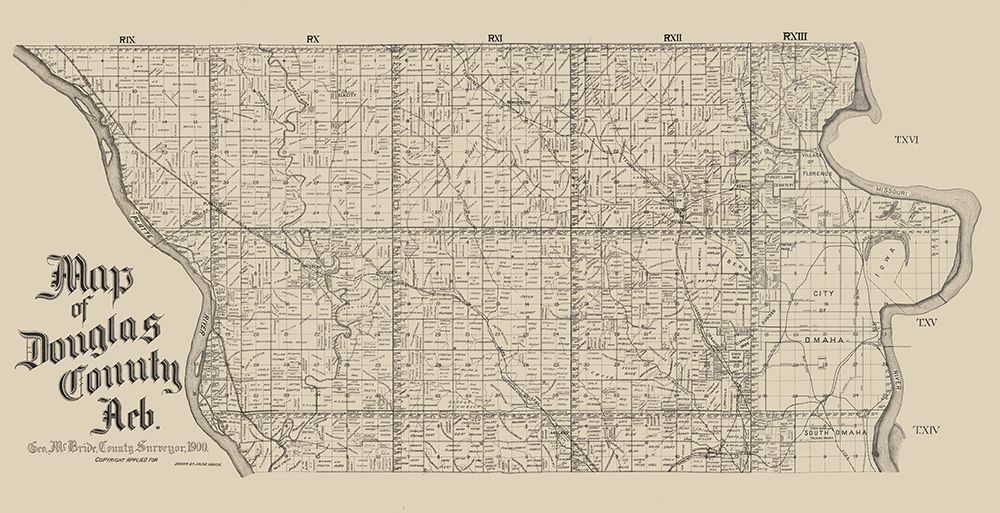 Douglas County Nebraska - McBride 1900