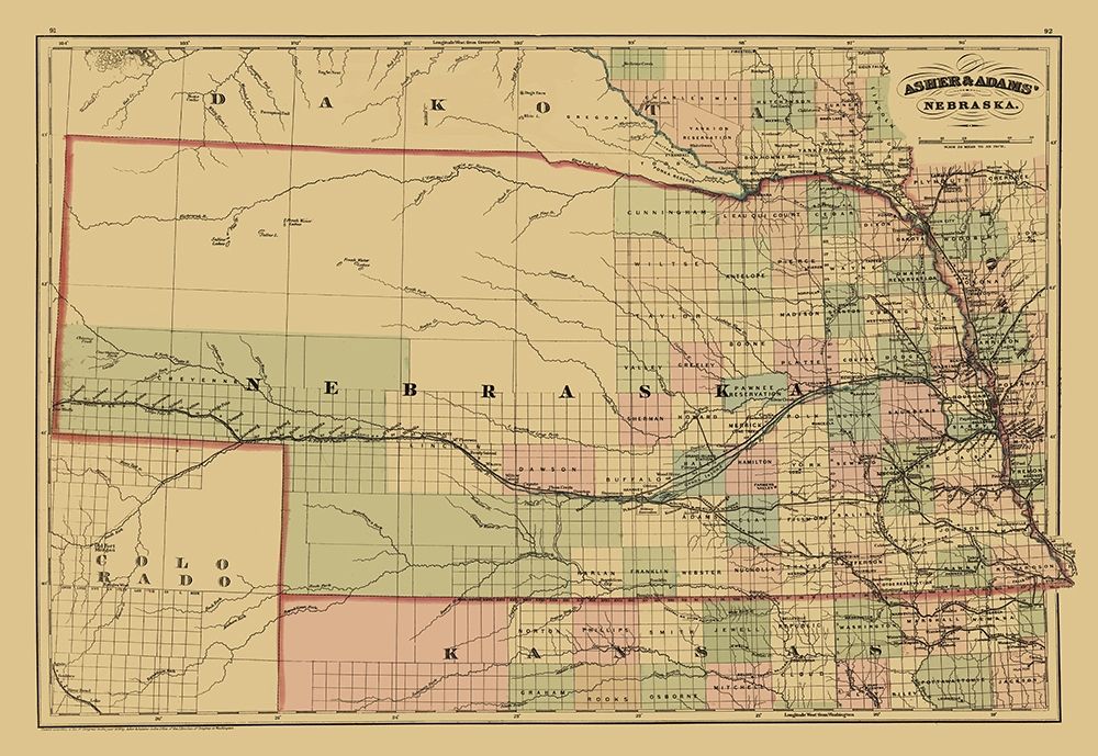 Nebraska - Asher  1874