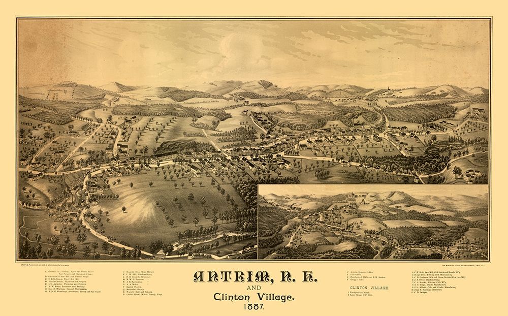 Antrim New Hampshire - Norris 1887