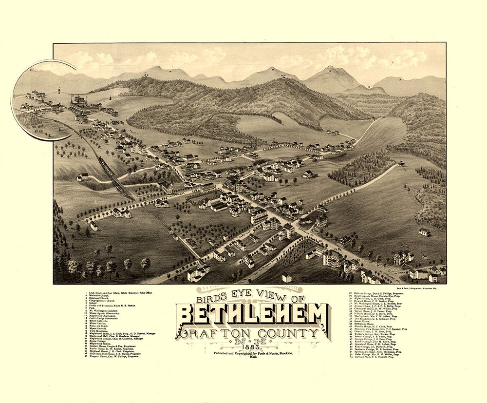 Bethlehem New Hampshire - Norris 1883