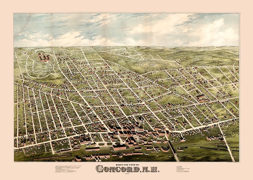 Concord New Hampshire -1875