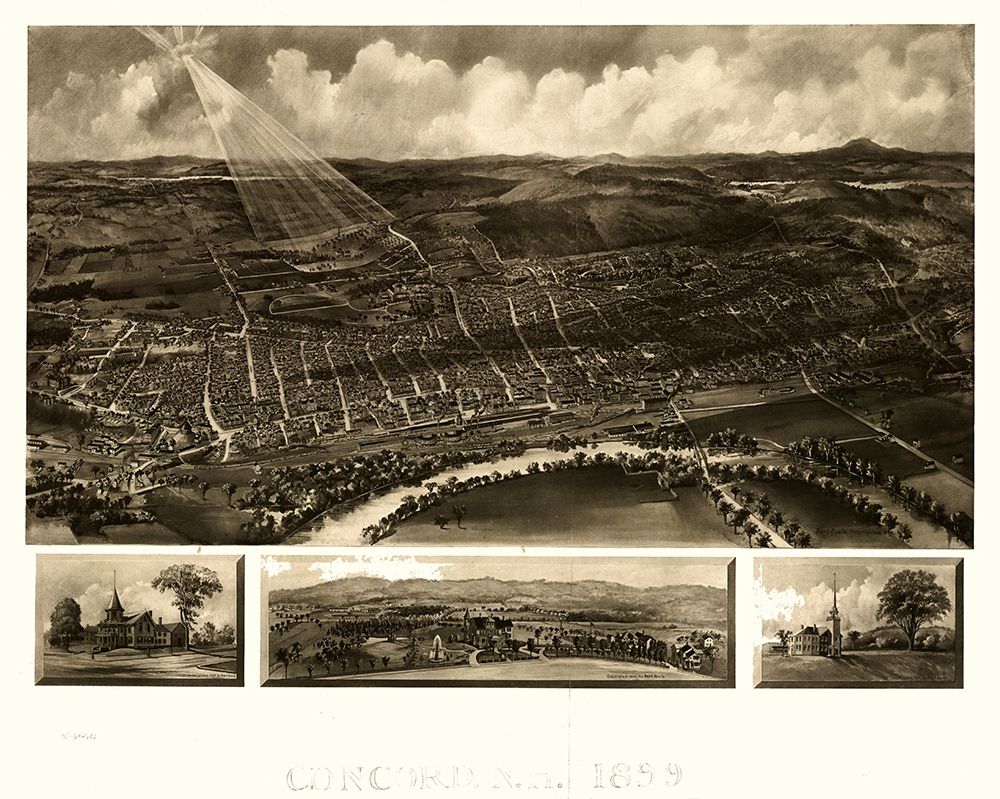 Concord New Hampshire - Poole 1899