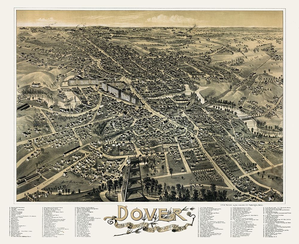 Dover New Hampshire - Poole 1888