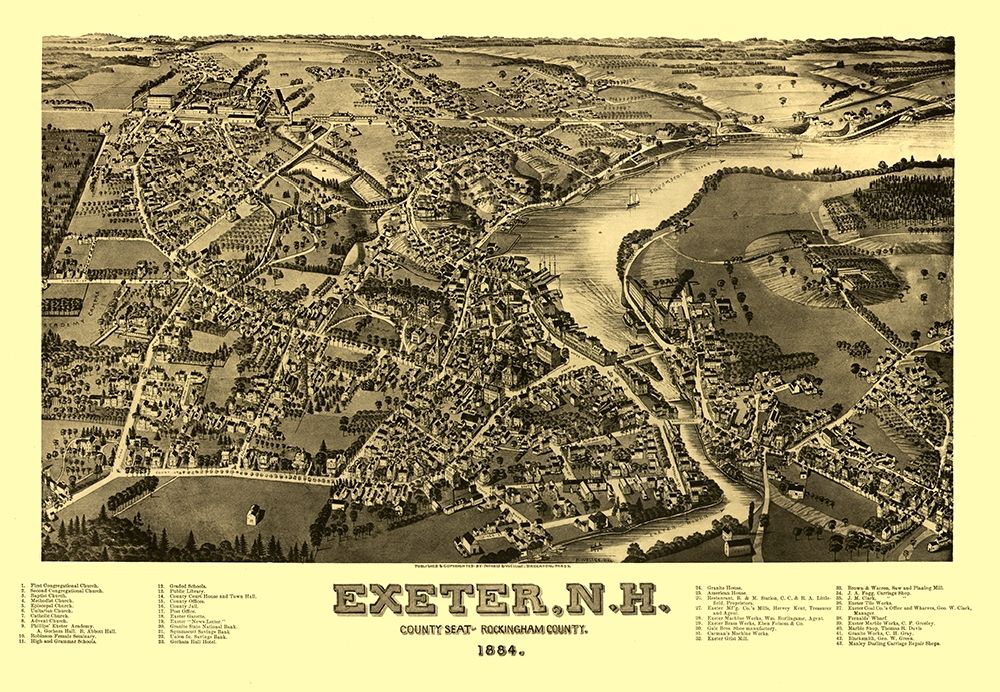 Exeter New Hampshire - Norris 1884