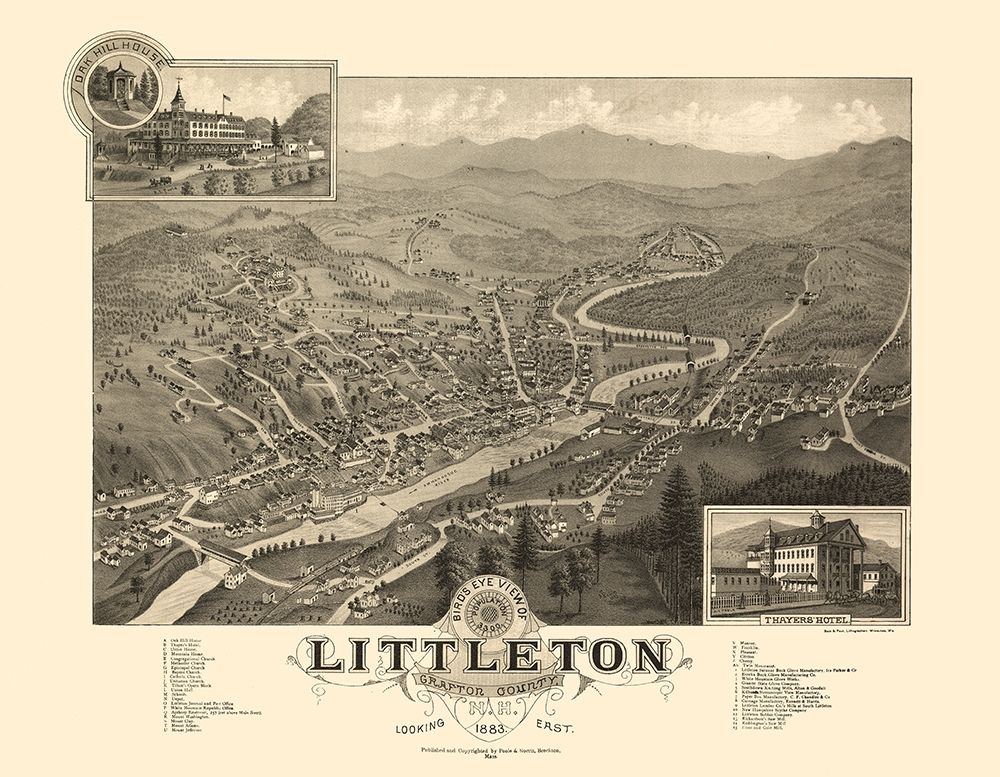 Littleton New Hampshire - Poole 1883