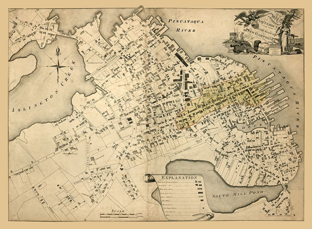 Portsmouth New Hampshire - Halen 1813