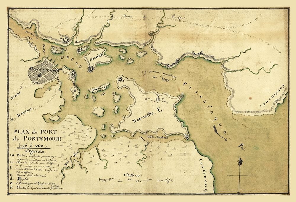 Portsmouth New Hampshire -1782