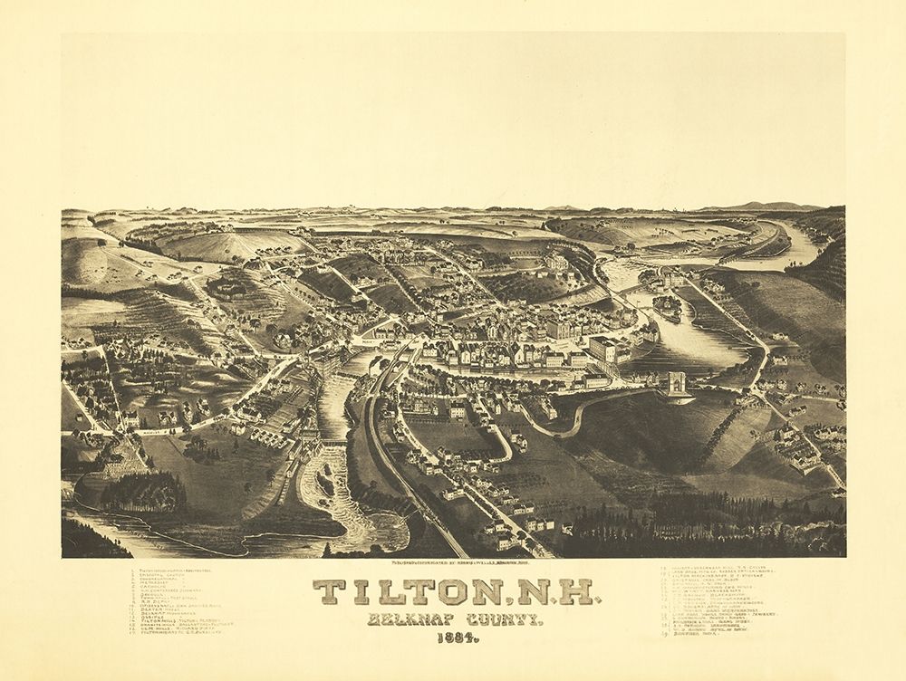 Tilton New Hampshire - Norris 1884