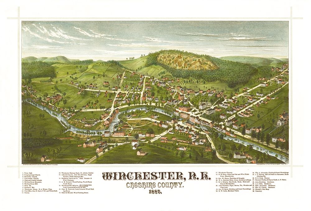 Winchester New Hampshire - Norris 1887
