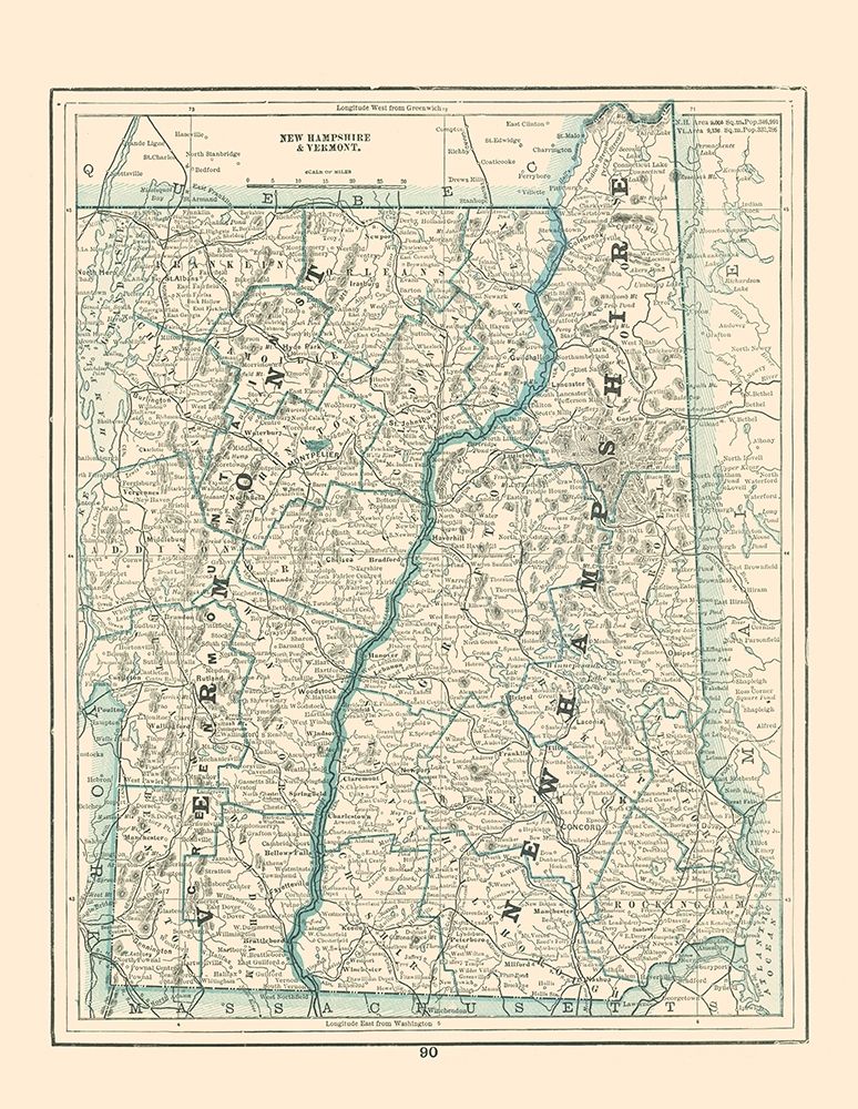 New Hampshire, Vermont - Rathbun 1893