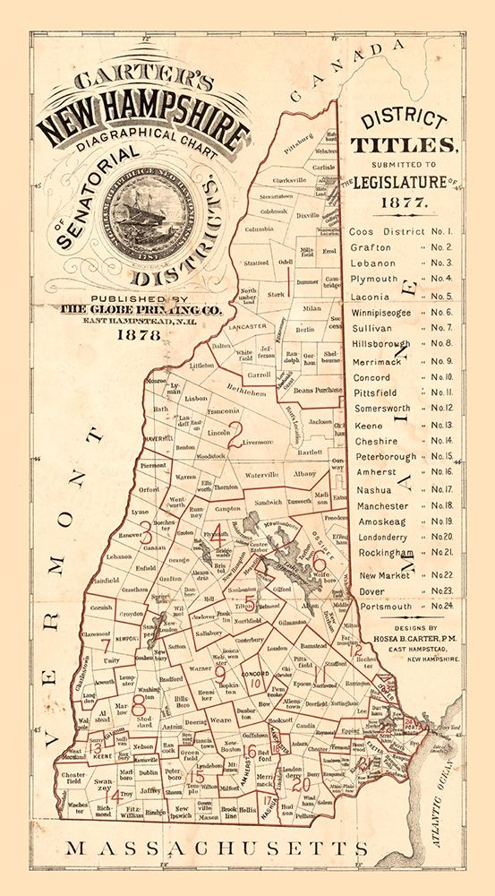 New Hampshire - Carter 1878