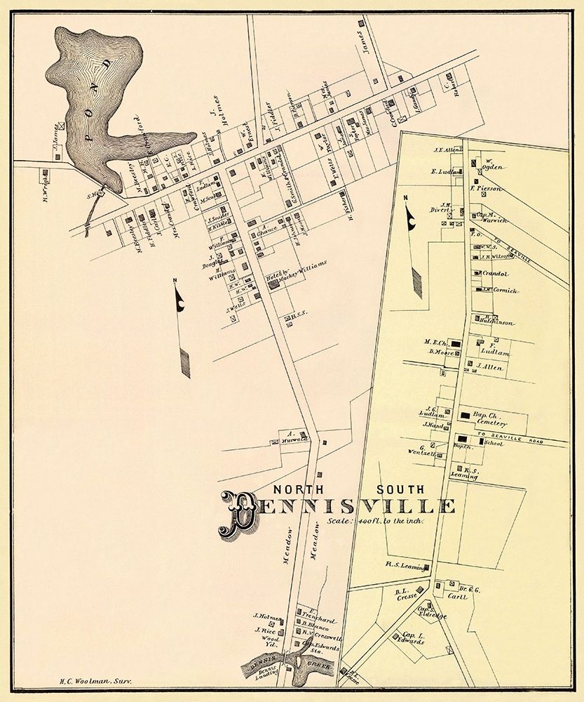 Dennisville, North, South New Jersey Landowner