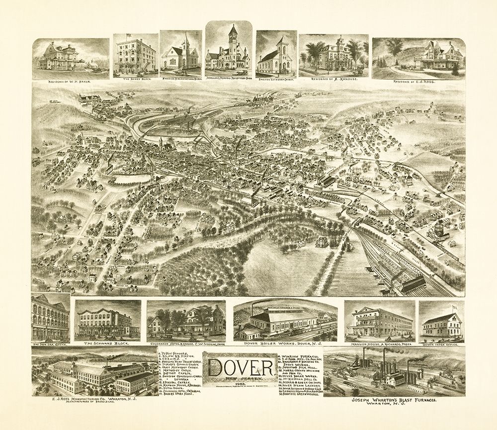 Dover New Jersey - Fowler 1903