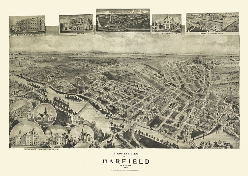 Garfield New Jersey - Fowler 1909