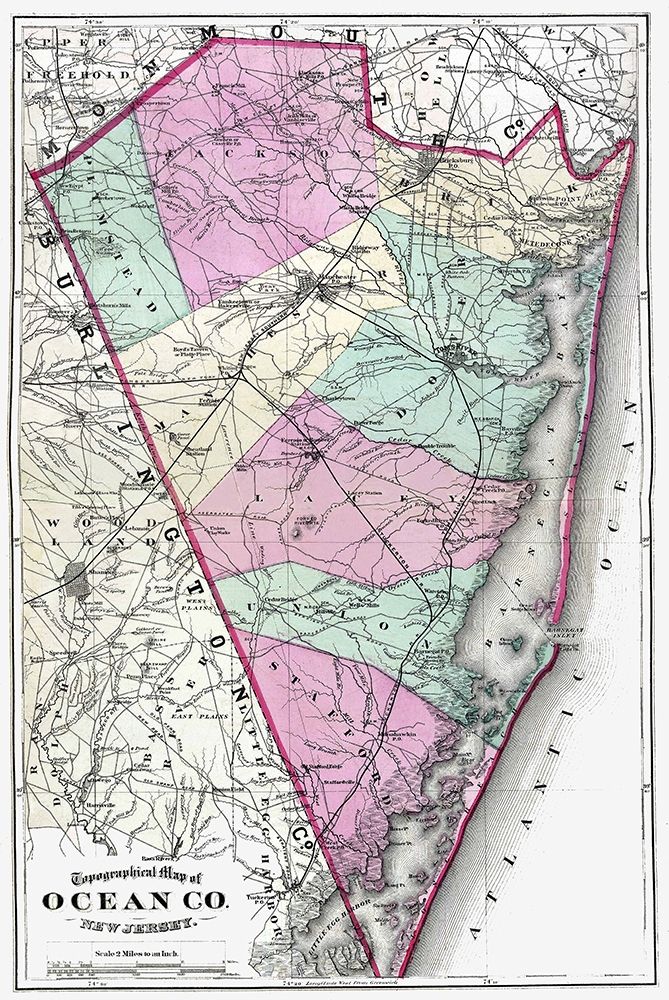 Ocean New Jersey - Beers 1872