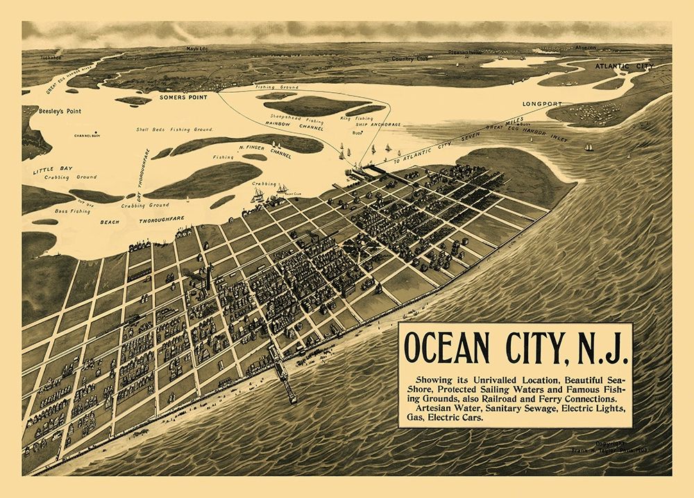 Ocean City New Jersey - Taylor 1903