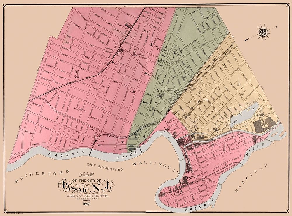 Passaic New Jersey - Wise 1897