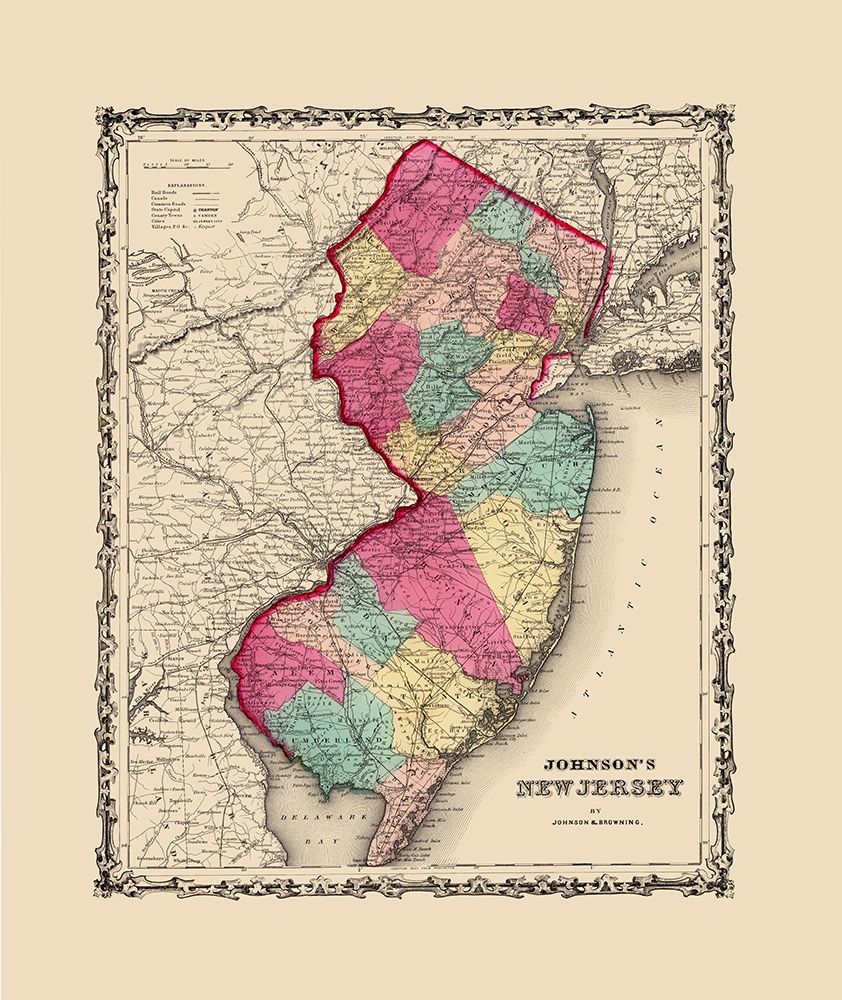 New Jersey - Johnson 1860