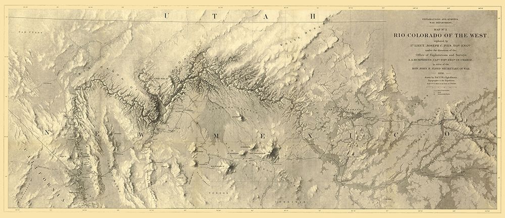 Colorado River New Mexico No 2 - Floyd 1858