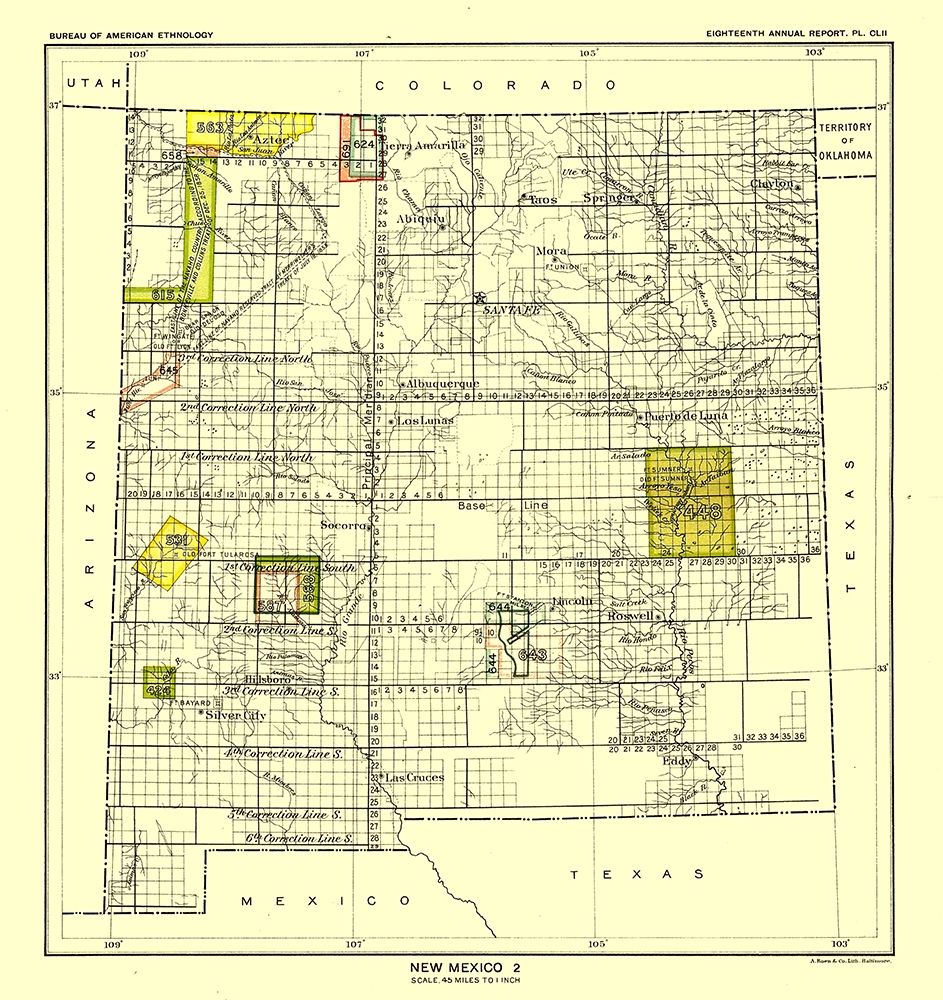 New Mexico - Santa Fe - Hoen 1896