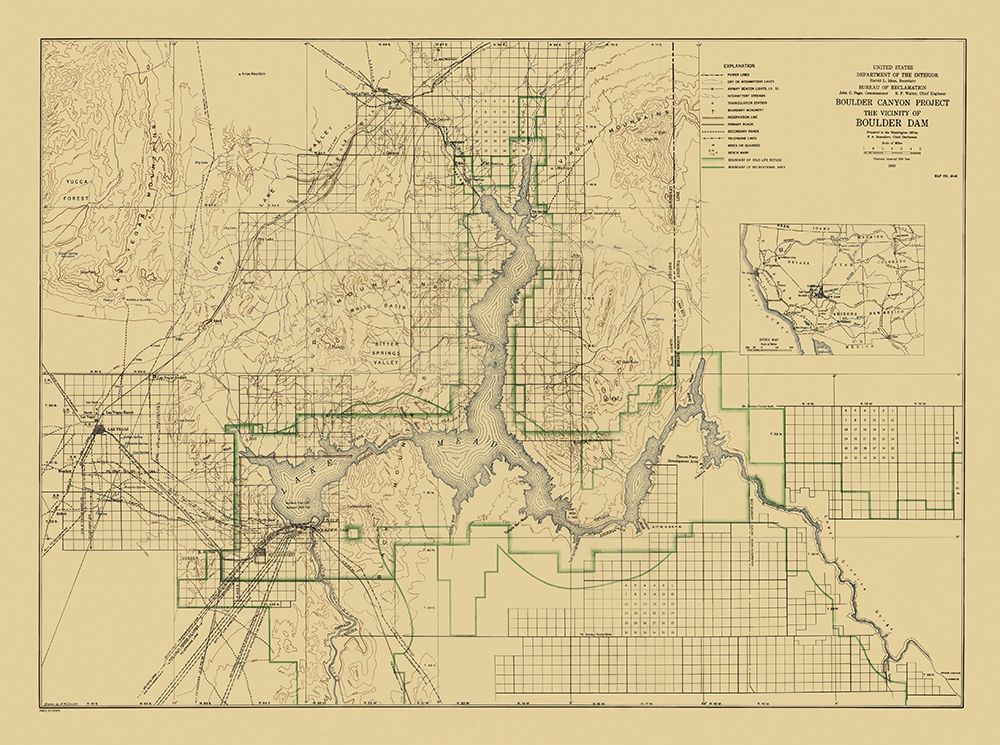 Boulder Canyon Project Nevada - DOI 1940