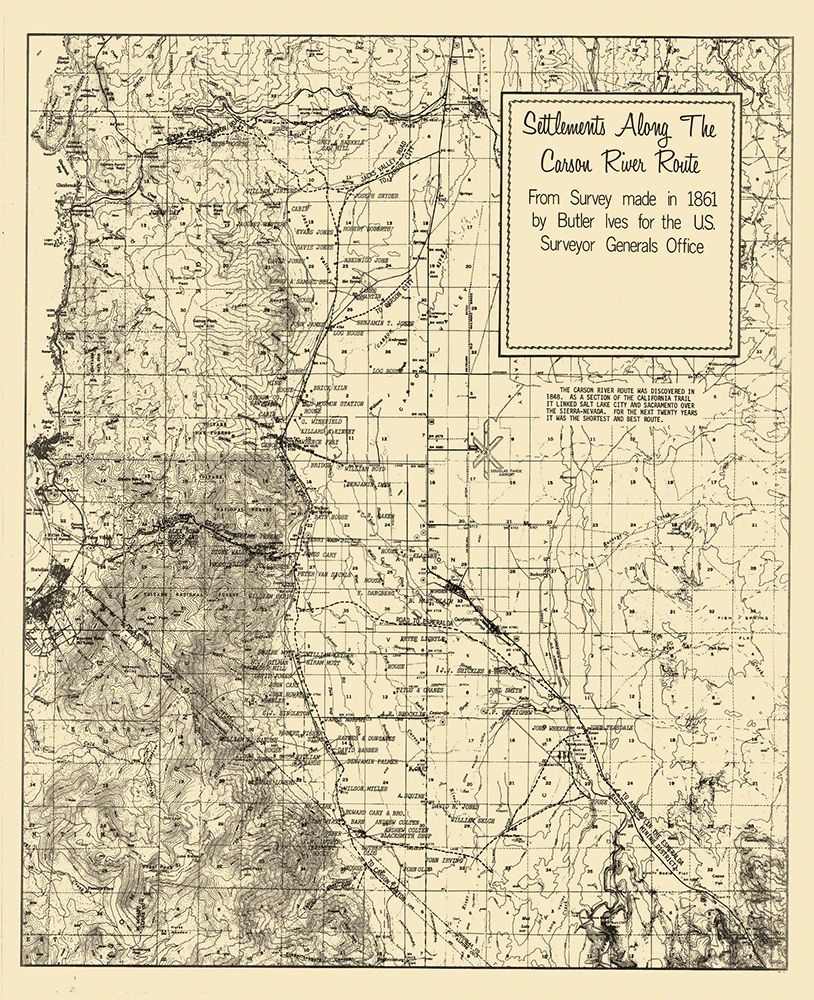 Carson River Settlement Nevada Landowner