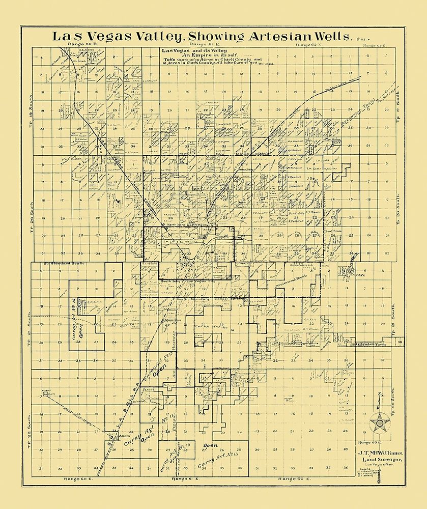 Las Vegas Valley Nevada Landowner - McWilliams