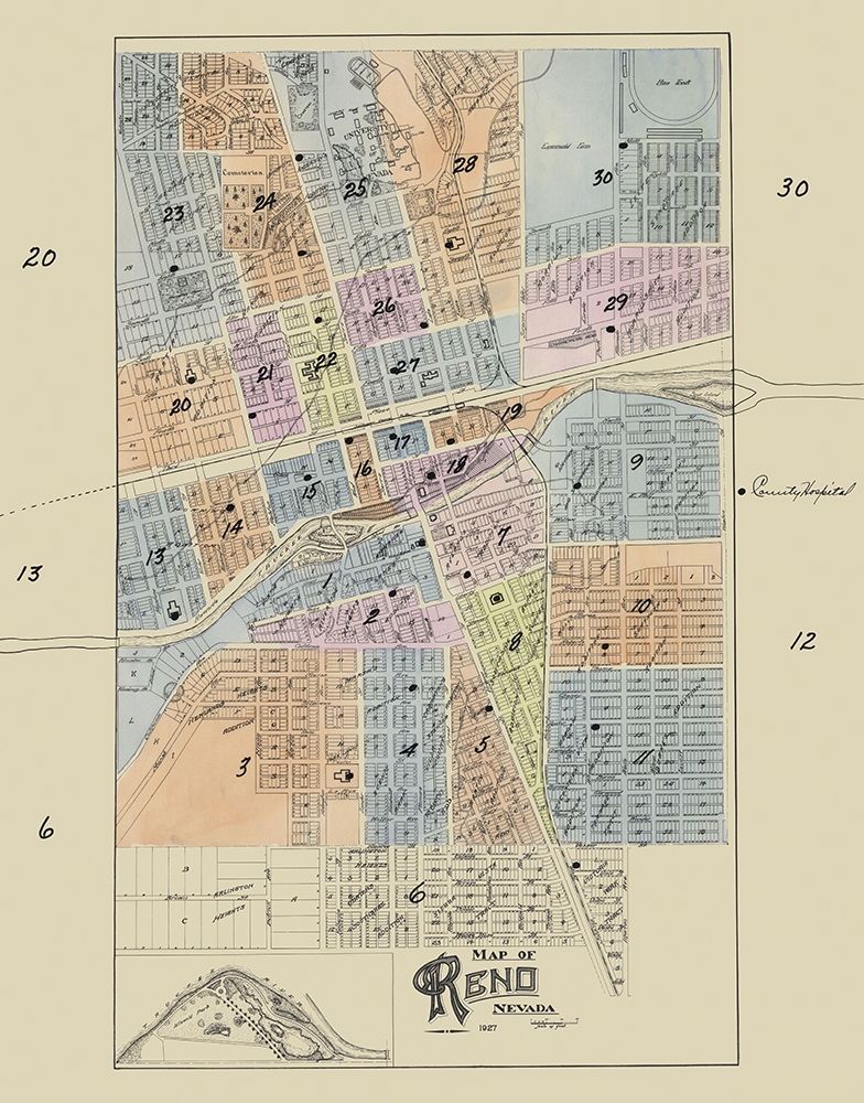 Reno Nevada - 1927