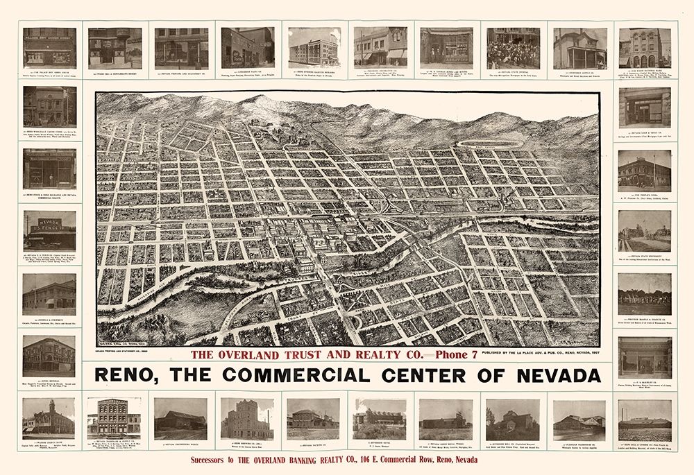 Reno Nevada - Brown 1907