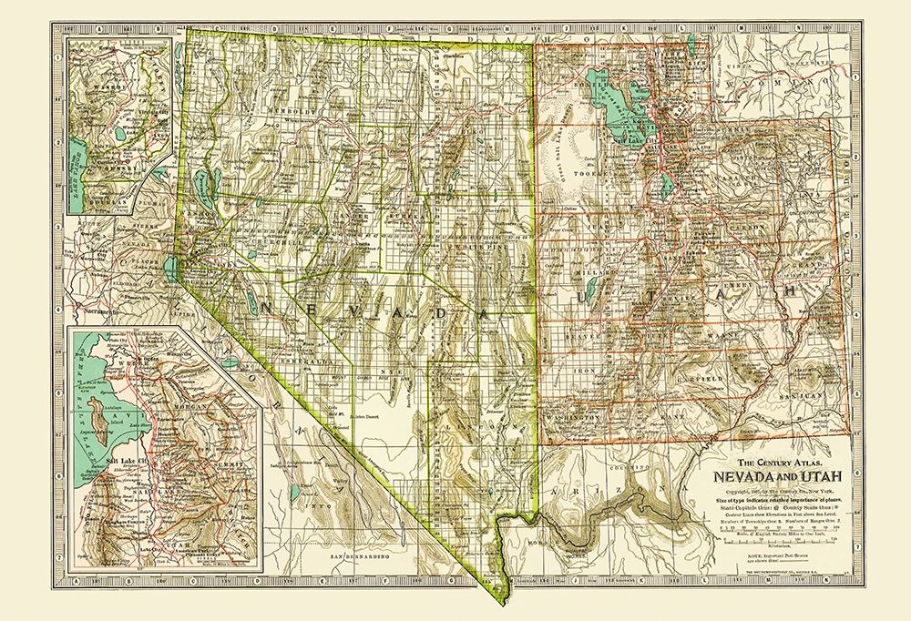 Nevada, Utah - Matthews 1807