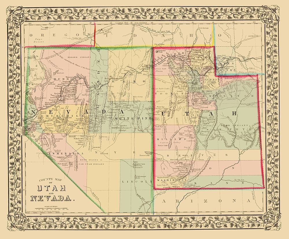 Nevada, Utah - Mitchell 1870