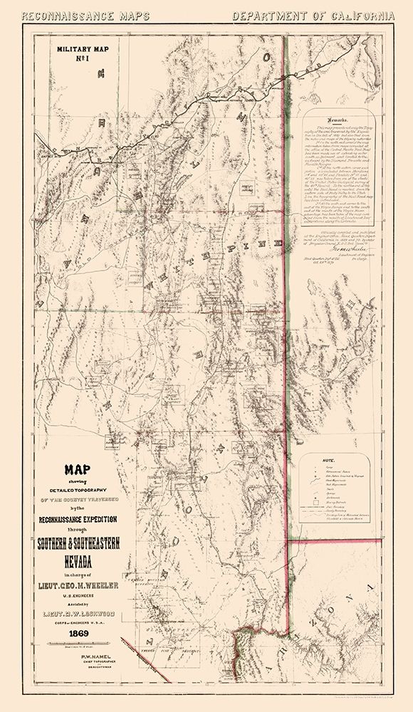 Nevada - Wheeler 1869