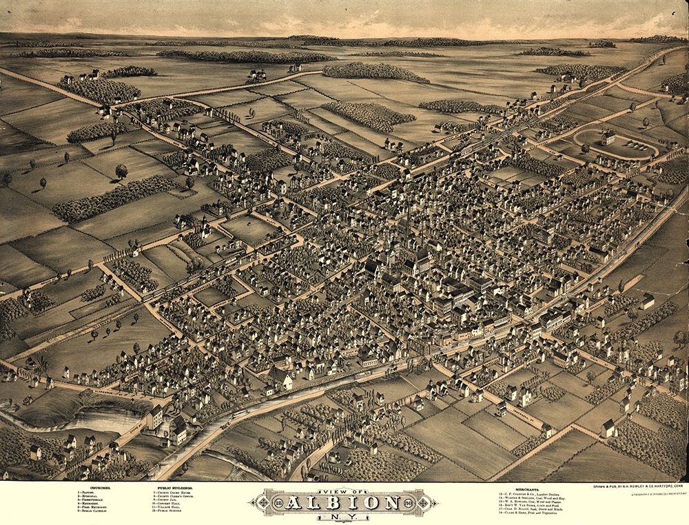 Albion New York - Rowley 1880