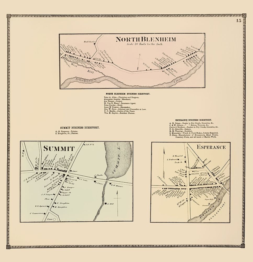 North Blenheim Summit Esperance New York Landowner