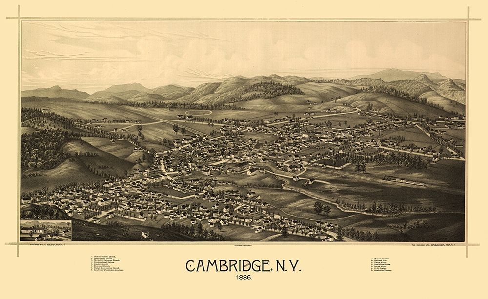 Cambridge New York - Burleigh 1886