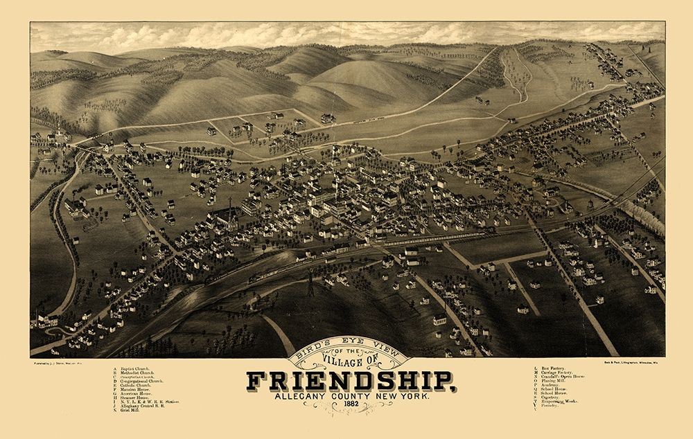Friendship New York - Stoner 1882