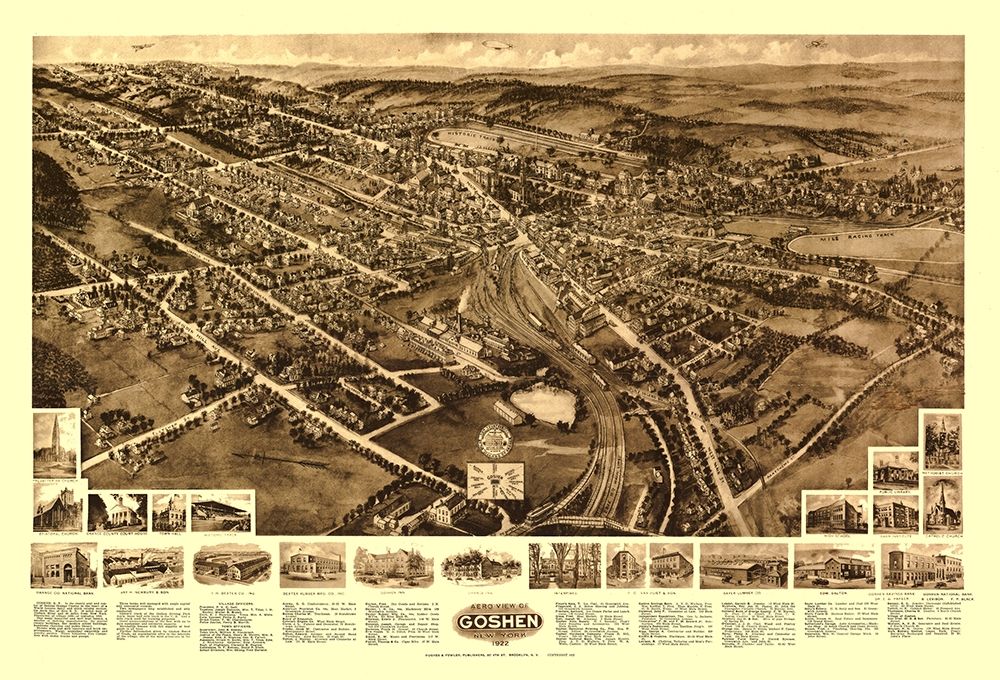 Goshen New York - Fowler 1922
