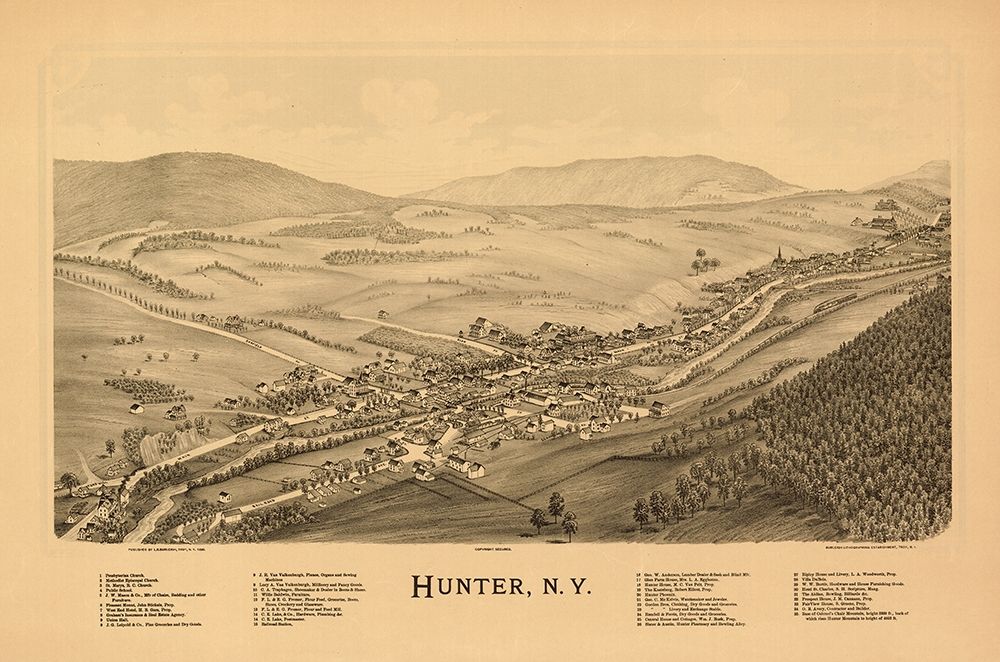 Hunter New York - Burleigh 1890