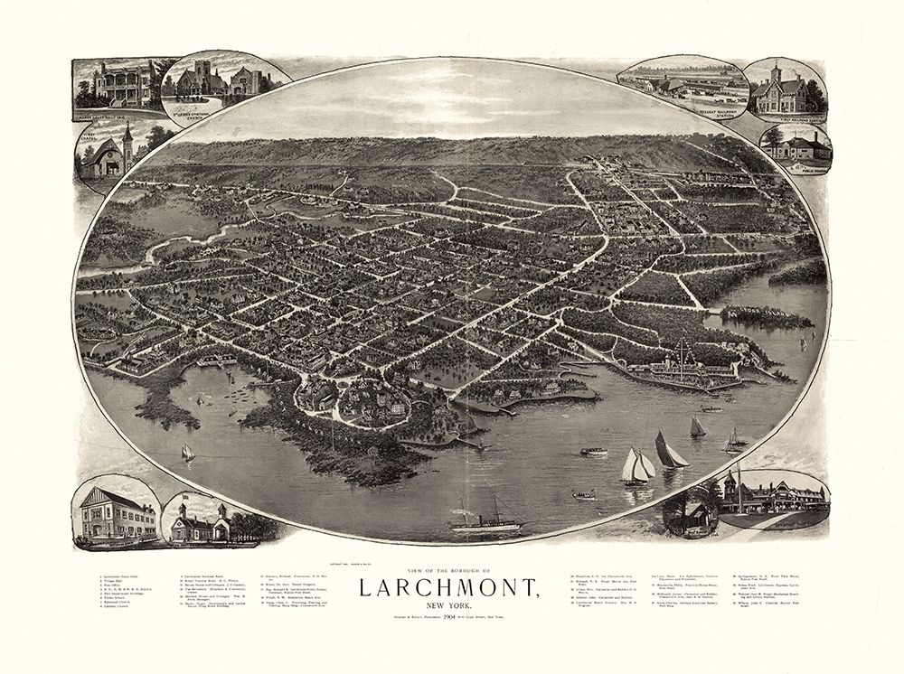 Larchmont New York - Bailey 1904