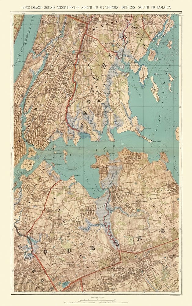 Long Island Sound Queens Mt Vernon New York