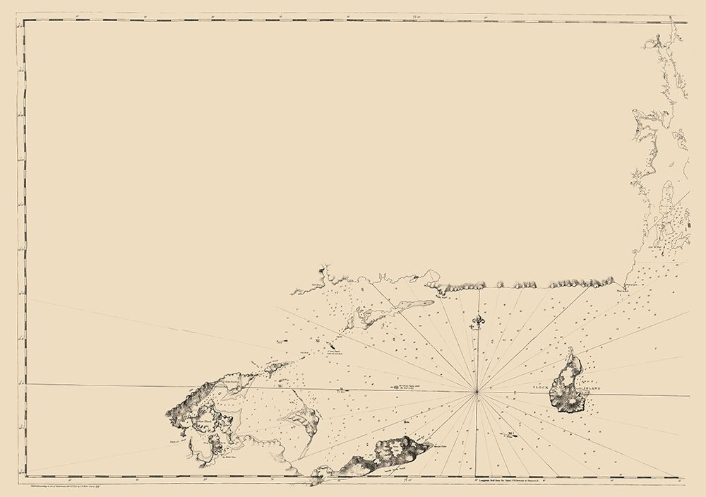 Long Island Sound Entrance - Des Barres 1779