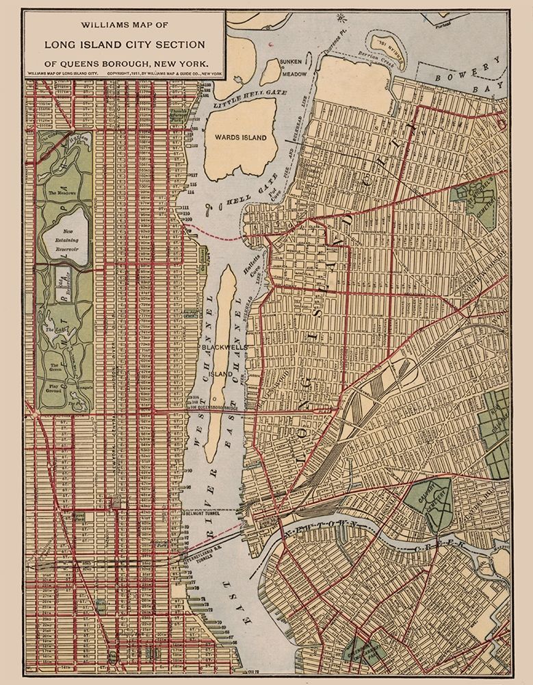 Long Island New York - Williams 1911
