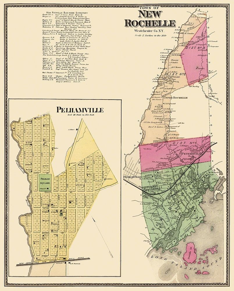 New Rochelle, Pelhamville New York Landowner