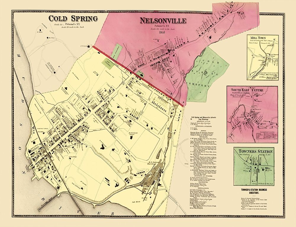Nelsonville, Cold Springs New York Landowner