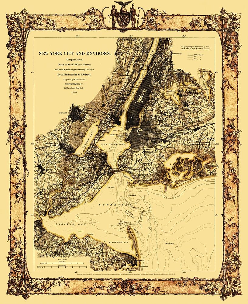 New York New York - Lindenkohl 1860