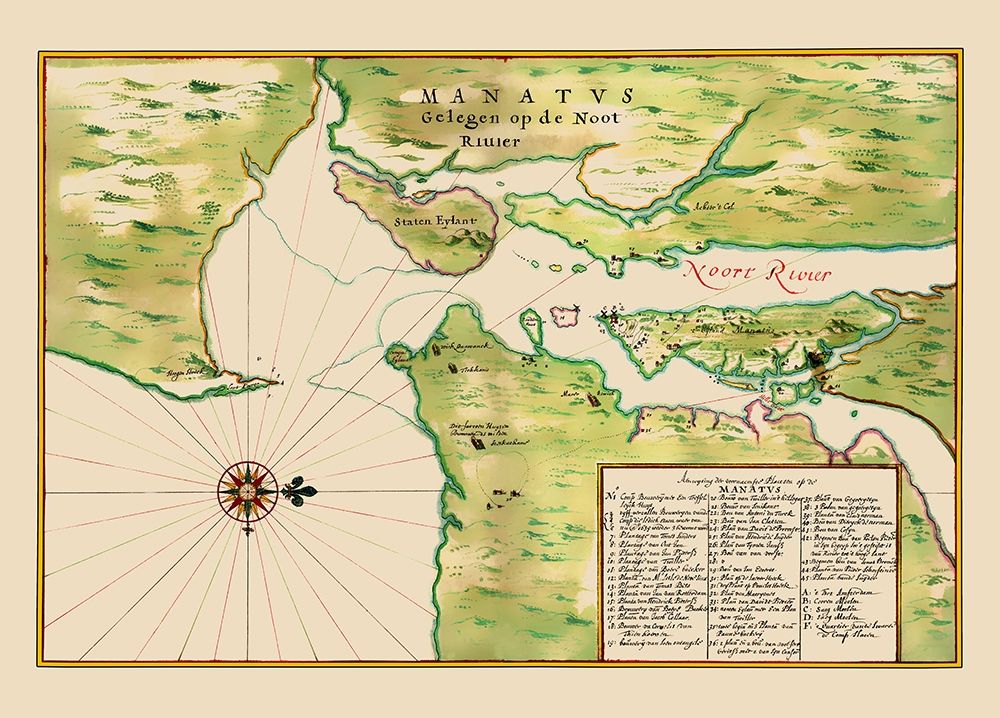 New York New York - Vinckeboons 1639