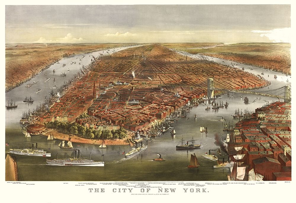 New York - Ives 1870